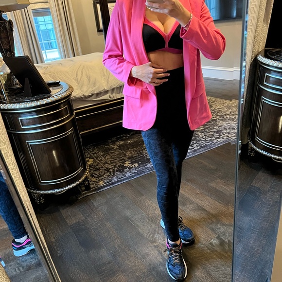 Hot pink Boohoo jacket - size 8 - Picture 2 of 11